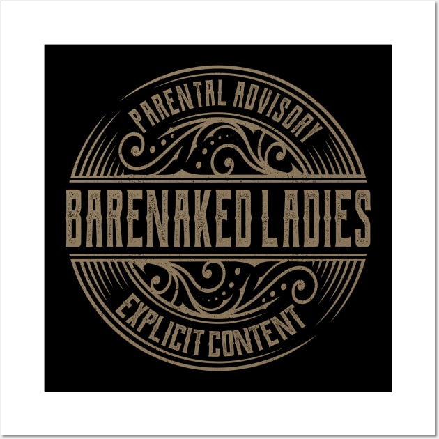 barenaked ladies vintage ornament Wall Art by irbey